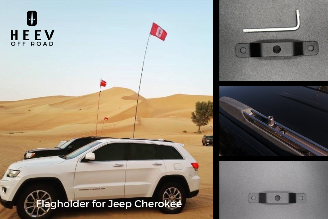 Flag Holder for Jeep Grand Cherokee – HEEV Off Road